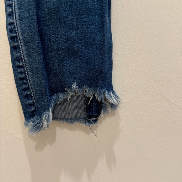 Citizens of Humanity Women’s Rocket Crop High Rise Skinny Frayed Blue Jeans 27 - Picture 8 of 8